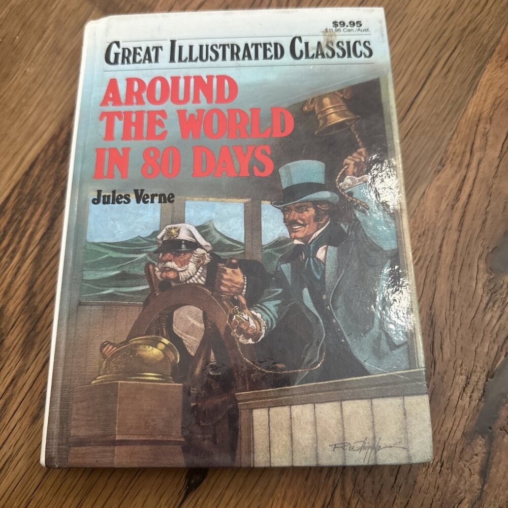Great Illustrated Classics Around The World In 80 Days Jules Verne